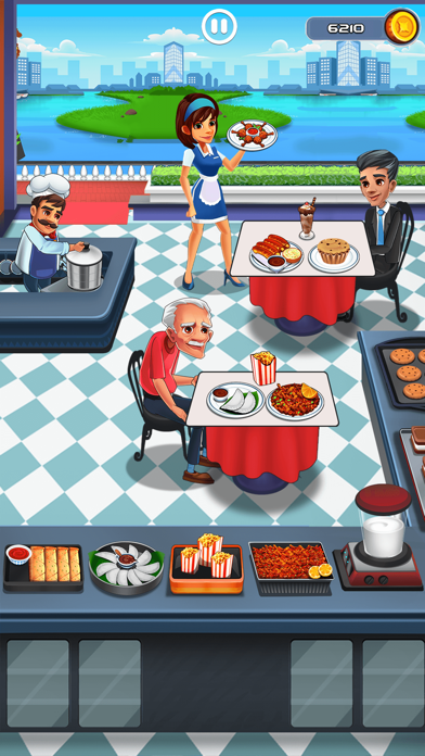 Cafe Story - Kitchen Frenz‪y Screenshot