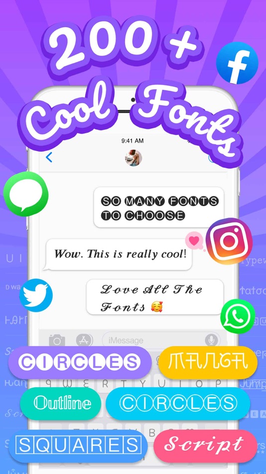 #5. Kika Keyboard: Custom Themes (iOS) بواسطة: Cheese Mobile, Inc.