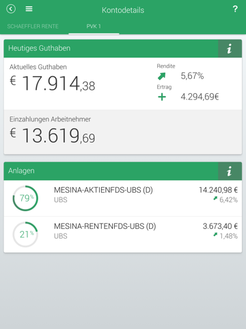 Screenshot #6 pour Schaeffler Zukunftsvorsorge