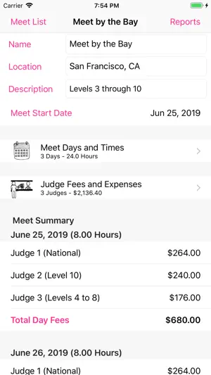 NAWGJ Expense Tracking screenshot 4