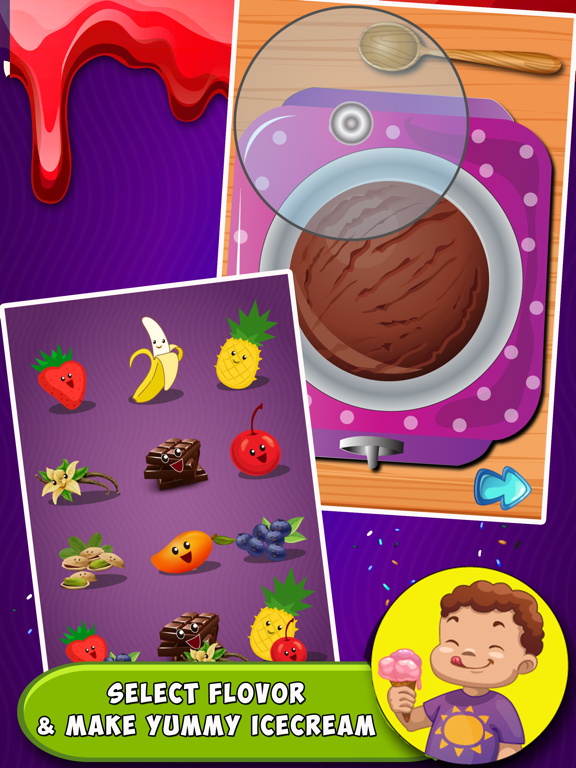 Ice Cream Maker:Frozen iPad screenshot