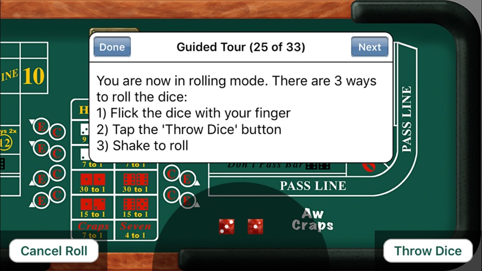 #3. Aw Craps! (iOS) Göre: Bedrock Code LLC