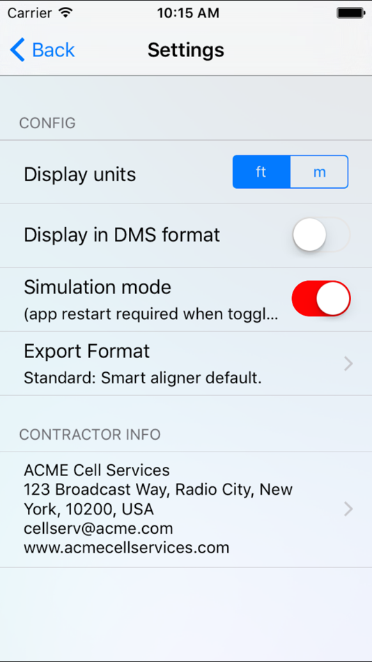 #5. Smart Aligner (iOS) By: Multiwave Sensors Inc.
