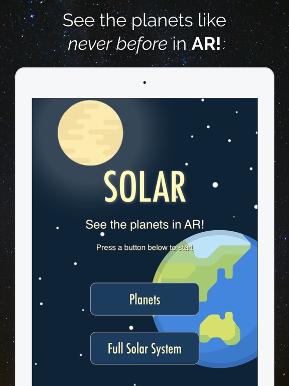 Screenshot #4 pour Planets AR: Solar System 3D