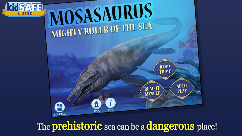 #1. Mosasaurus: Ruler of the Sea (iOS) Von: Oceanhouse Media