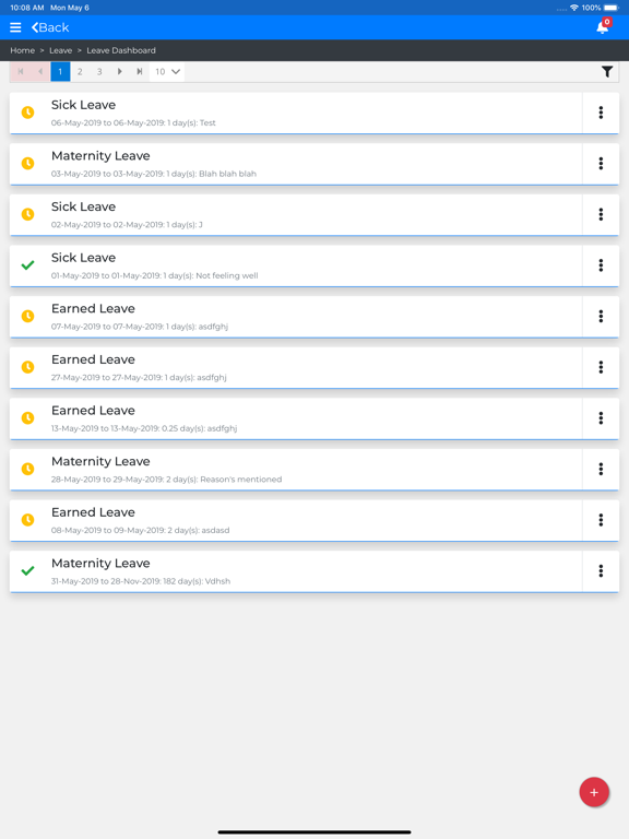 Screenshot #4 pour PeopleWorksMobile
