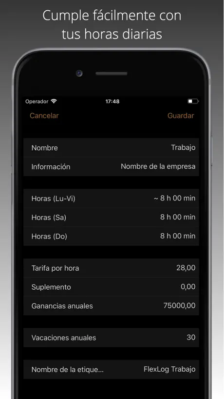 iboChron - Registro de trabajo