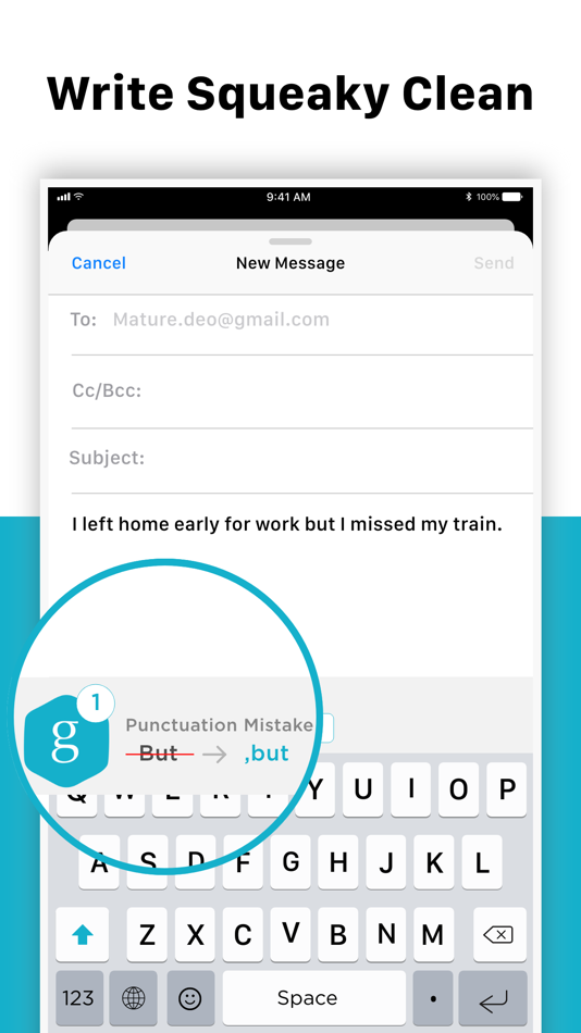 #1. AI Keyboard & Grammar Checker (iOS) Podle: CONTENT ARCADE DUBAI LTD FZE