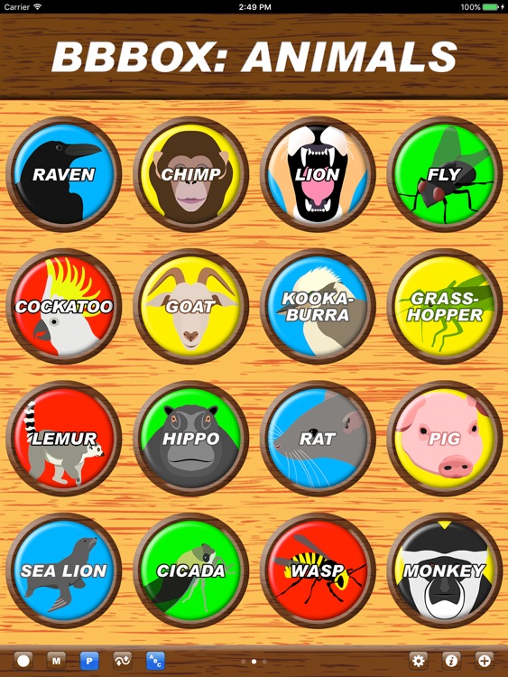 Big Button Box Animals HD