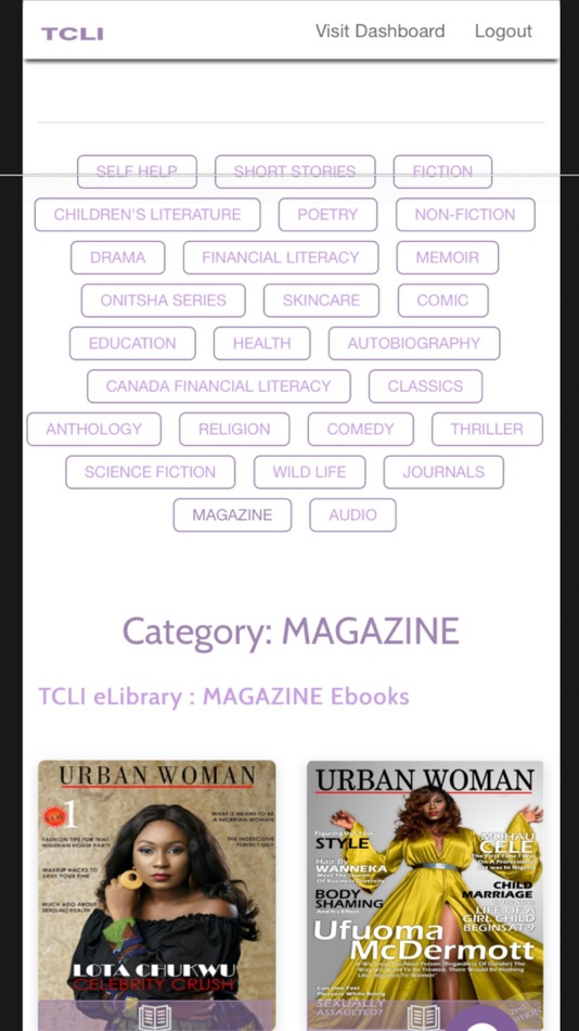 #3. TCLI Library (iOS) 由: TOWUNMI COKER LITERARY INITIATIVE