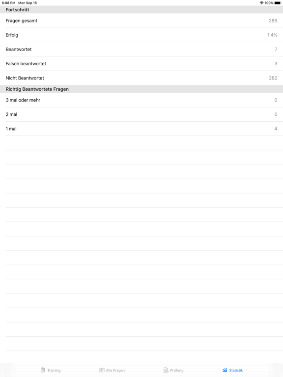 AZF Flugfunk Fragenkatalog iPad screenshot
