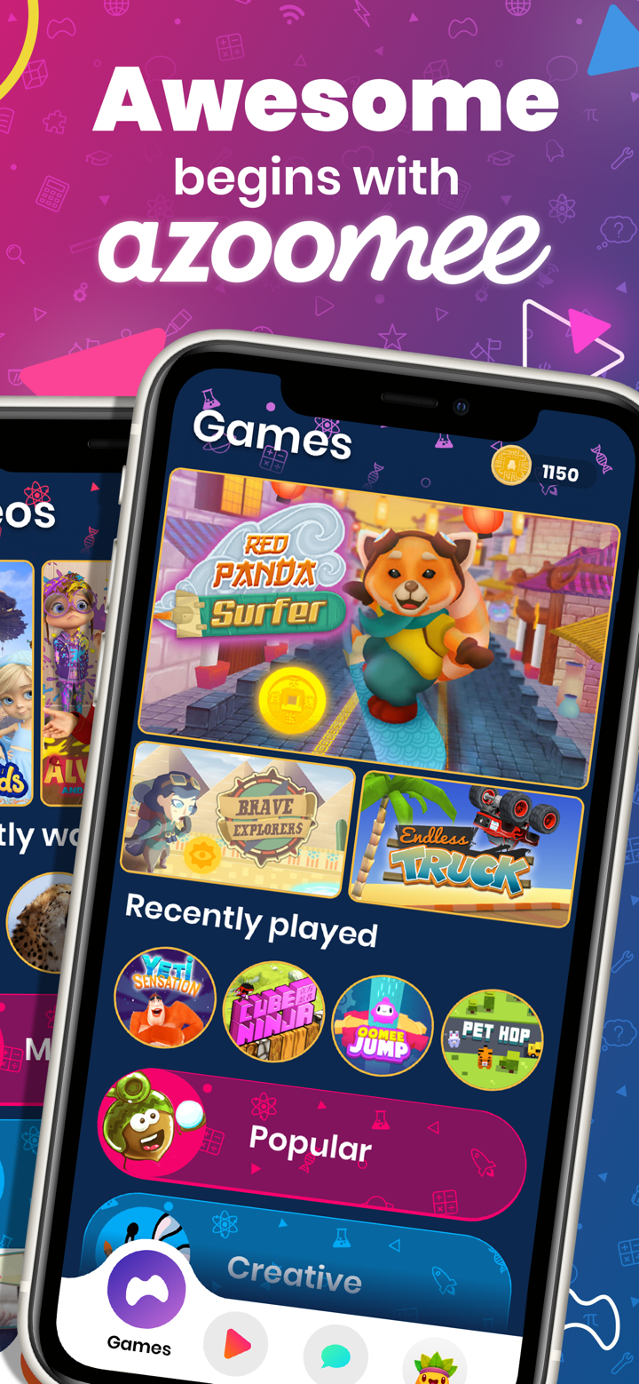 Azoomee - Kids Games & Videos screenshot 1