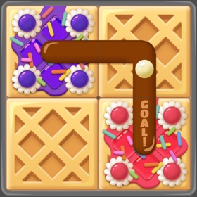 Sliding Puzzle - Waffle Square