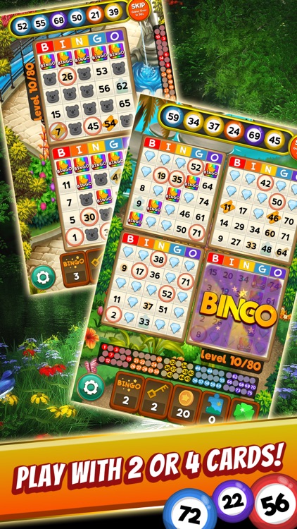 Bingo game Quest Summer Garden