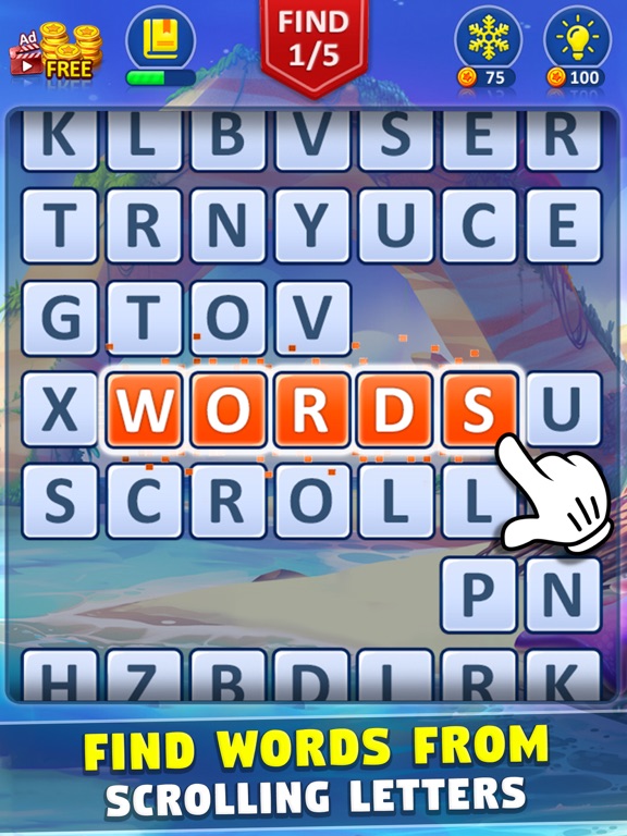 Word Connect 2026 - Word Find iPad screenshot