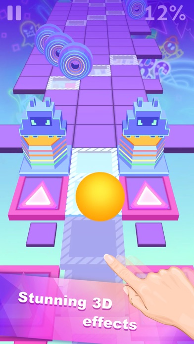 Screenshot from Rolling Sky