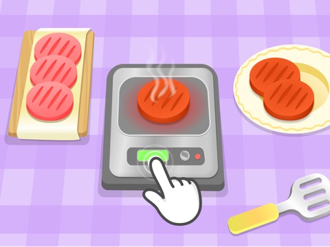 バーガー と 食べ物 料理ゲーム 為に 子供 と 赤ちゃんのおすすめ画像7