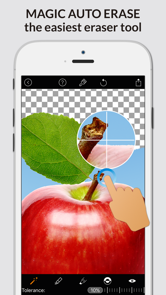 #2. Magic Eraser Background Editor (iOS) 由: Alan Cushway