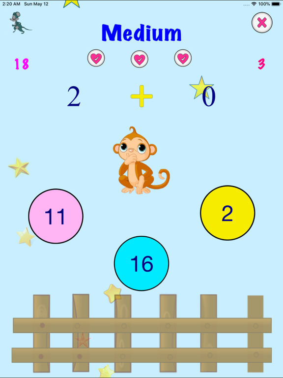 Math-4-Kids iPad screenshot