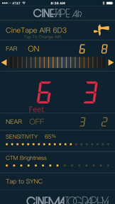 CineTape AIR screenshot