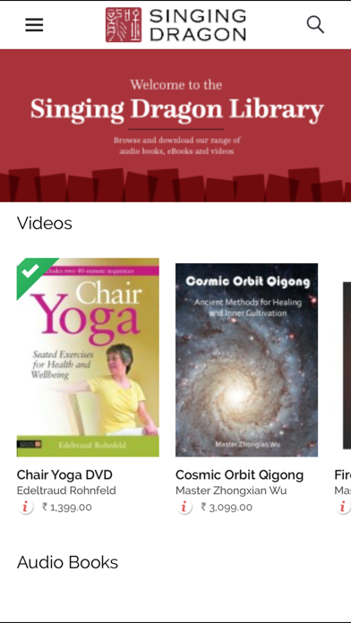 Screenshot #1 pour Singing Dragon Library