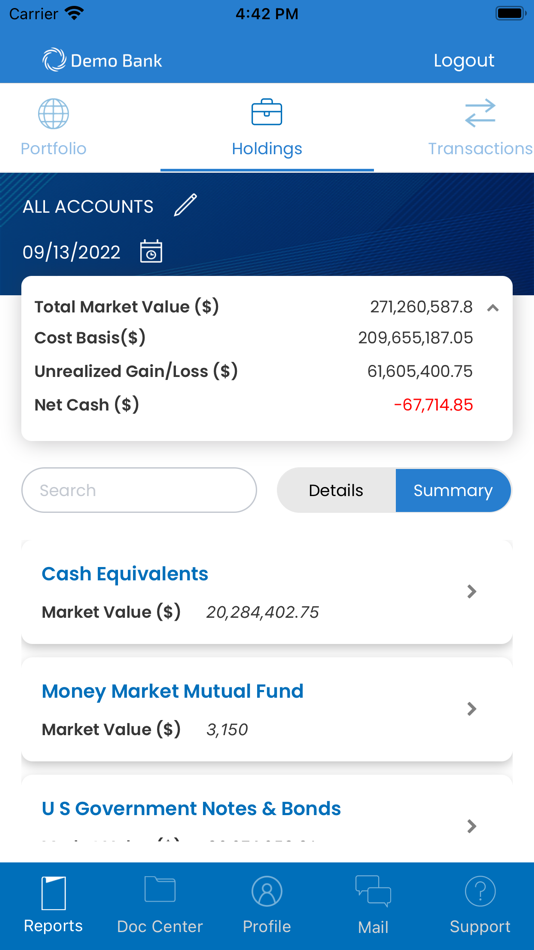 #4. GlobalWealth Access (iOS) 由: Fi-Tek,LLC
