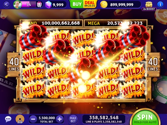 Club Vegas: speel op gokkasten iPad app afbeelding 1