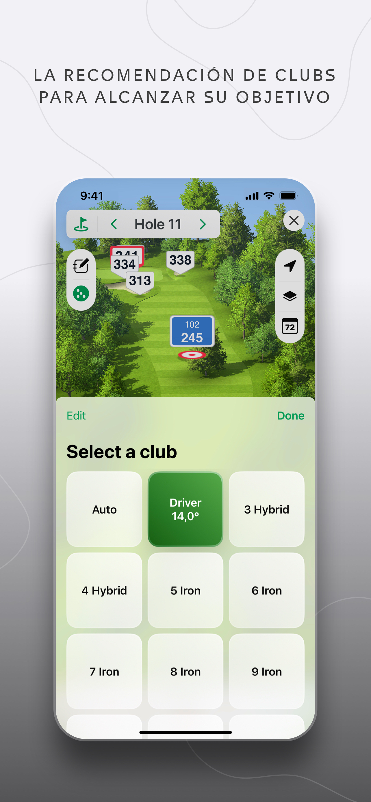 TAG Heuer Golf: GPS & mapas 3D