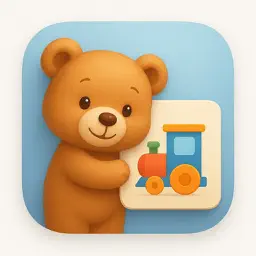 Games for kids, Flash cards app icon