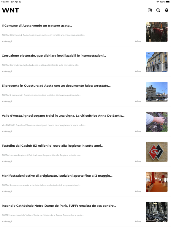 Screenshot #6 pour World News Translate