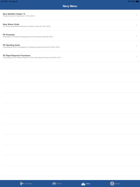 Med Standards iPad screenshot 9 - Medical app