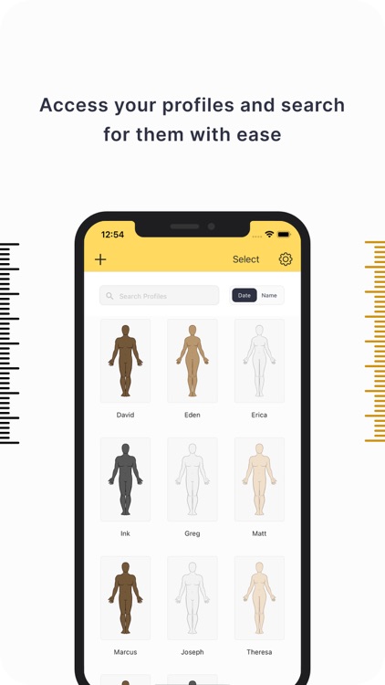 Tailor Body Measurements by DM