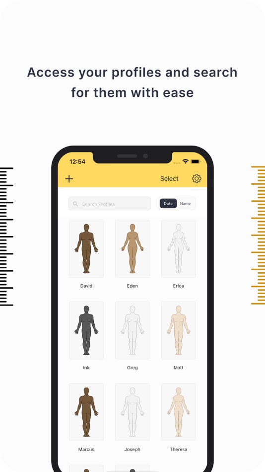 #3. Tailor Body Measurements by DM (iOS) By: Aeeiee, Inc.