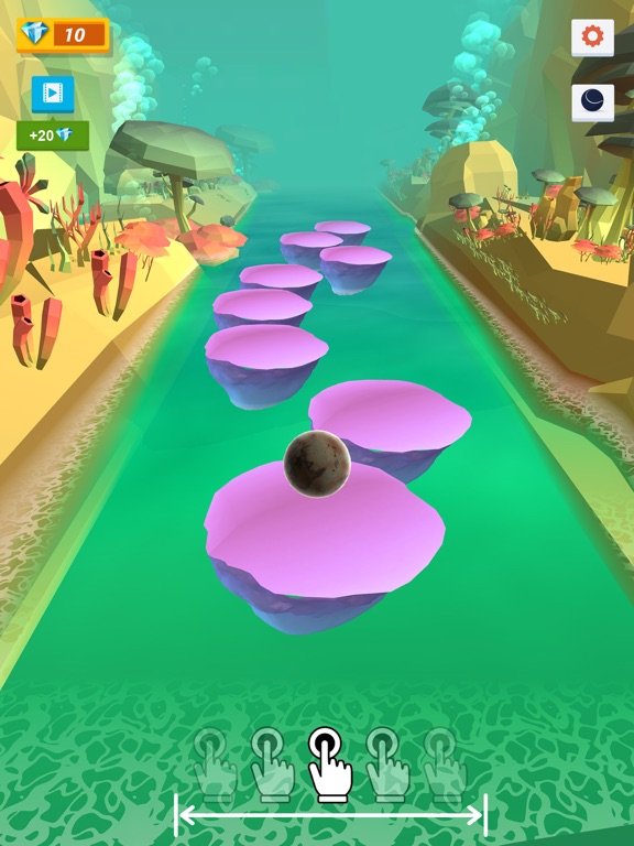 Screenshot #5 pour Hop Ball 3d music games