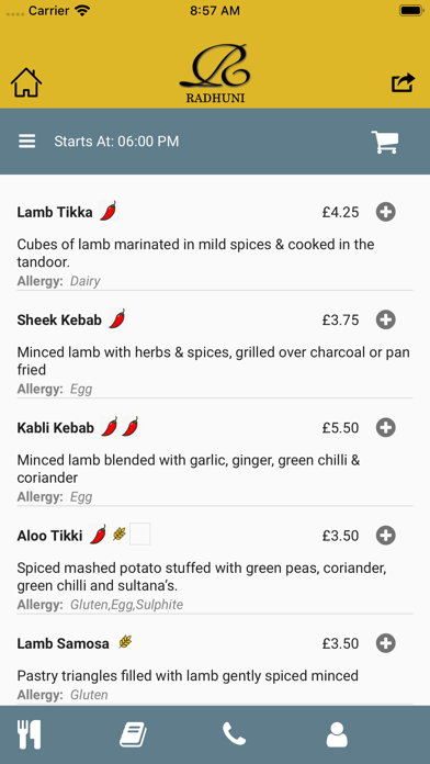 Screenshot #2 pour Radhuni Restaurant
