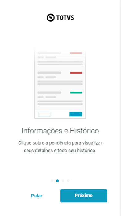 Minhas Pendências de Aprovação Screenshot