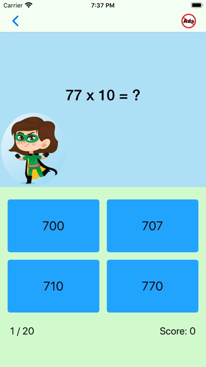 Third Grade Math Quiz screenshot-7