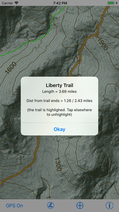 Screenshot #2 pour Chocorua Map