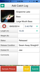 iAngler by Angler Action screenshot