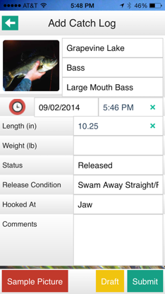 iAngler by Angler Action screenshot 3