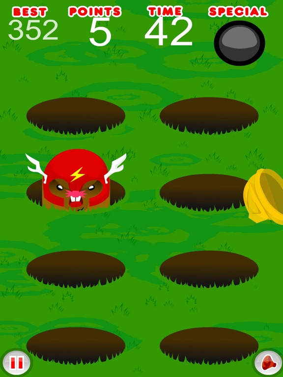 Pop Mole iPad screenshot
