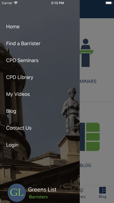 Greens List iPhone screenshot