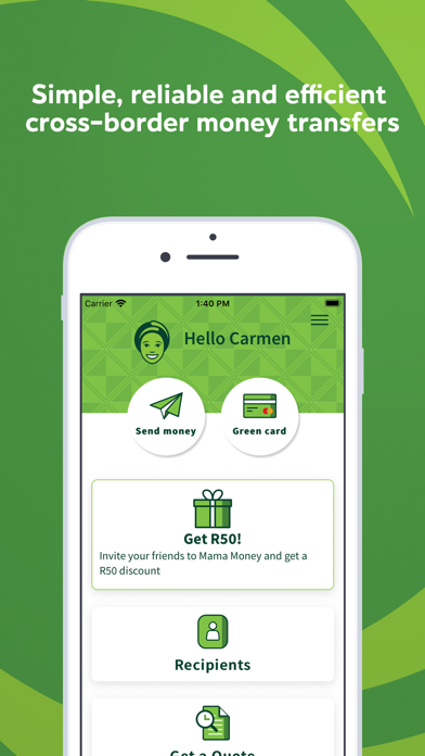 App screenshot