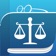 Legal Dictionary app icon - Reference app for iPhone