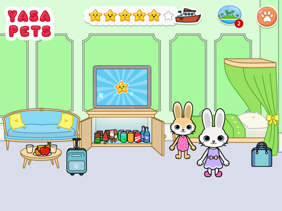 Yasa Pets Hotel iPad screenshot 7 - Games app