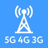Cellular signal map - 5G, LTE
