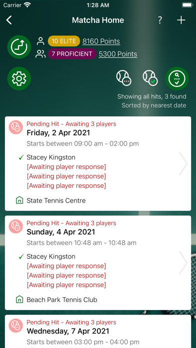 Str8 Sets Tennis Screenshot 4 - AppWisp.com