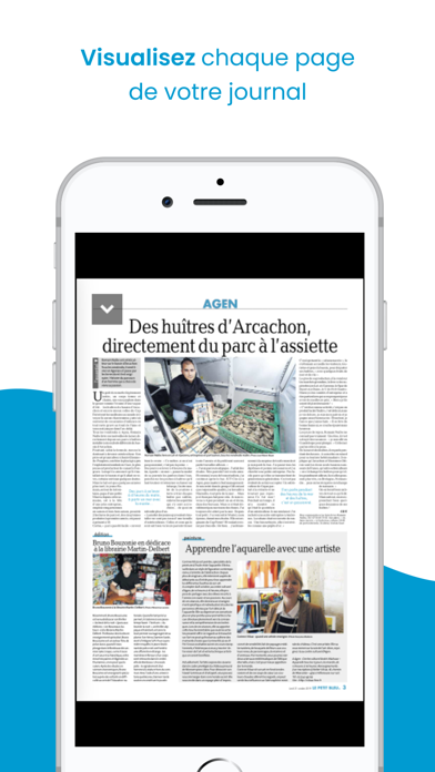 Journal Le Petit Bleu d'Agen Screenshot