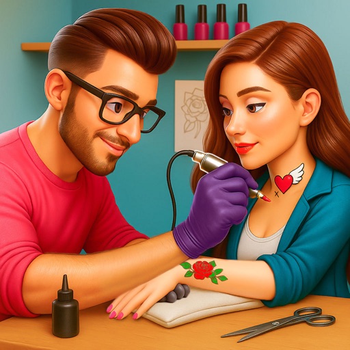 Inktique Art 3D ASMR Color