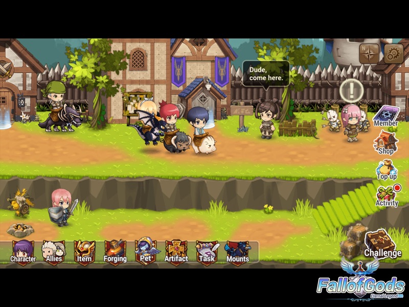 Fall of Gods: fantasy RPG screenshot 7